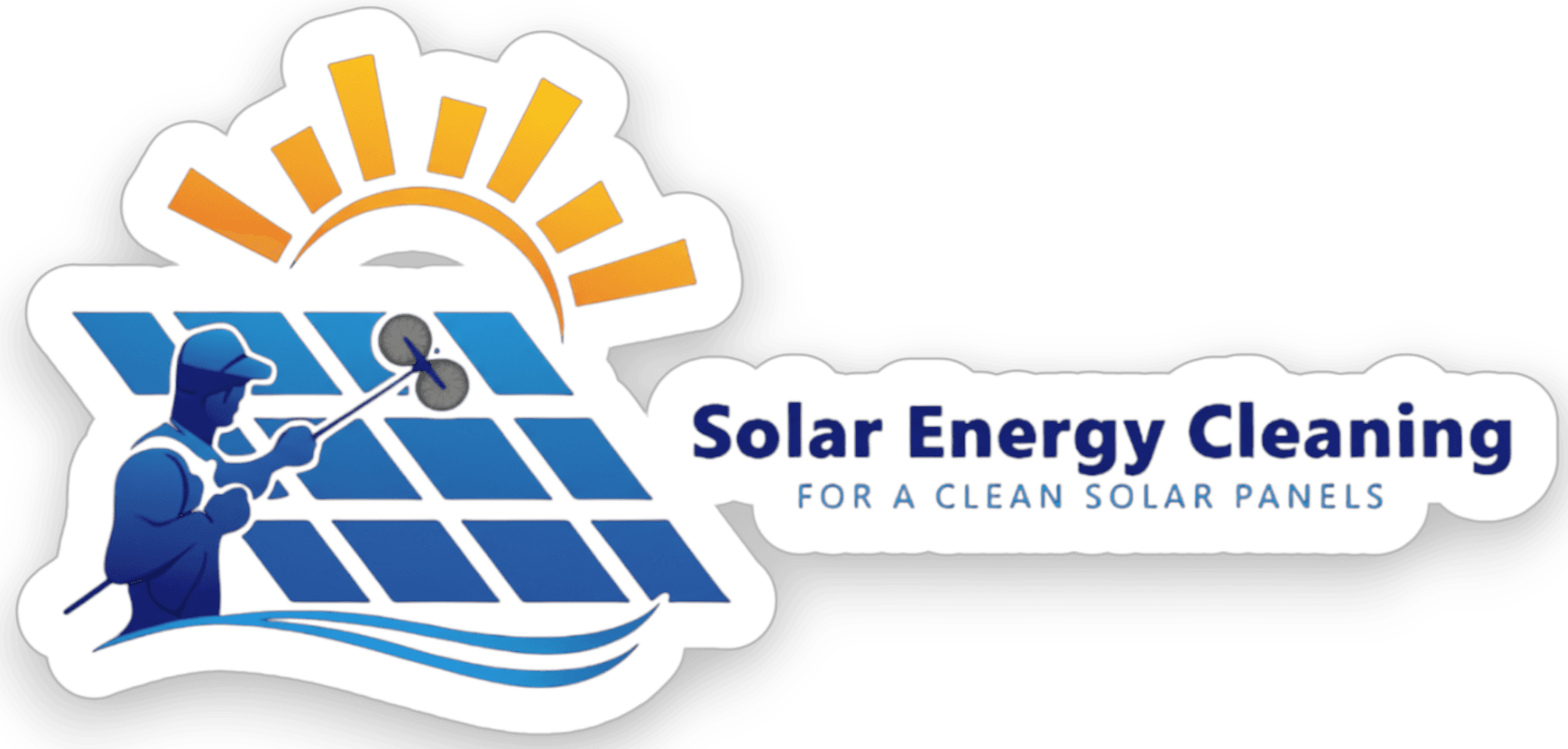 Solar Energy Cleaning Logo
